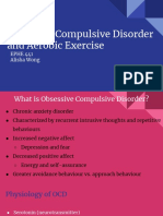 obsessive compulsive disorder  and aerobic exercise