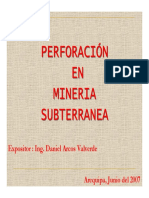 Perforaciones en mineria subterranea.pdf