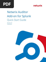 Netwrix Auditor Add-On For Splunk Quick Start Guide