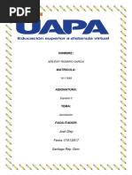 Segunda Actividad Lista