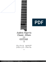 A.segovia - Classic Album For Guitar Vol.05 - Ongaku No Tomo Edition