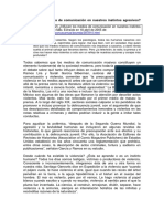 ¿Influyen Los Medios de Comunicación en Nuestros Instintos Agresivos PDF