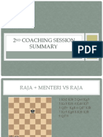 2nd Coaching Session Summary