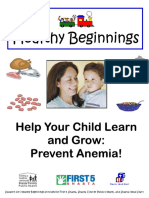 Help Your Child Learn and Grow: Prevent Anemia!
