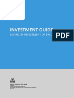 Investment Guide: Board of Investment of Sri Lanka