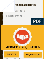 Mergers and Aquisition