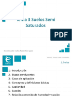 Presentacion - M1T3 - Suelos Semi - Saturados PDF