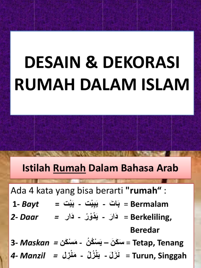 Rumah Ideal Dalam Islam