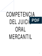 Competencia J.oral Mercantil