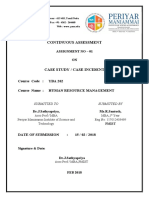 Continuous Assessment: Assignment No - 01 ON