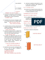 Calcular áreas, perímetros, volúmenes y porcentajes de figuras geométricas