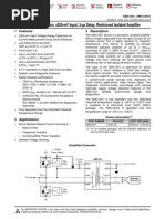 AMC1301 Precision, 250-mV Input, 3 - S Delay, Reinforced Isolated Amplifier