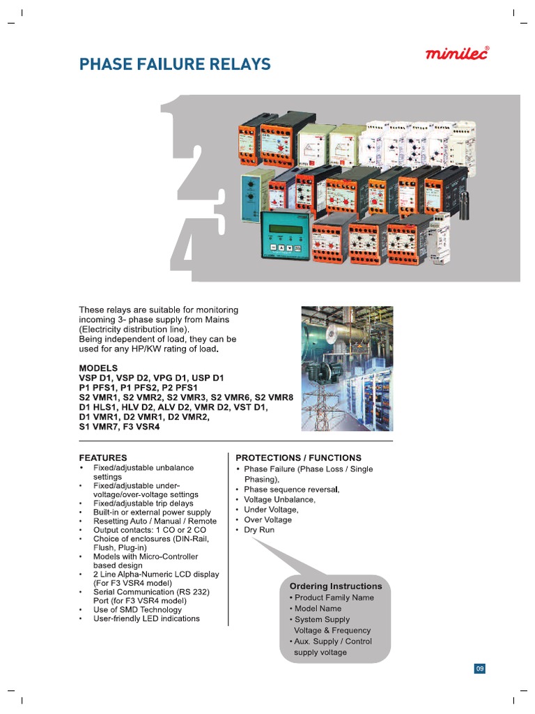 Phase Failure Relays PDF