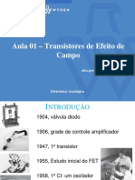 Eletrônica Analógica - 01 Transistores de Efeito de Campo