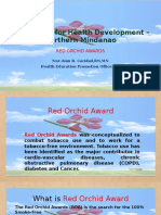 DOH Northern Mindanao Red Orchid Awards for Tobacco Control