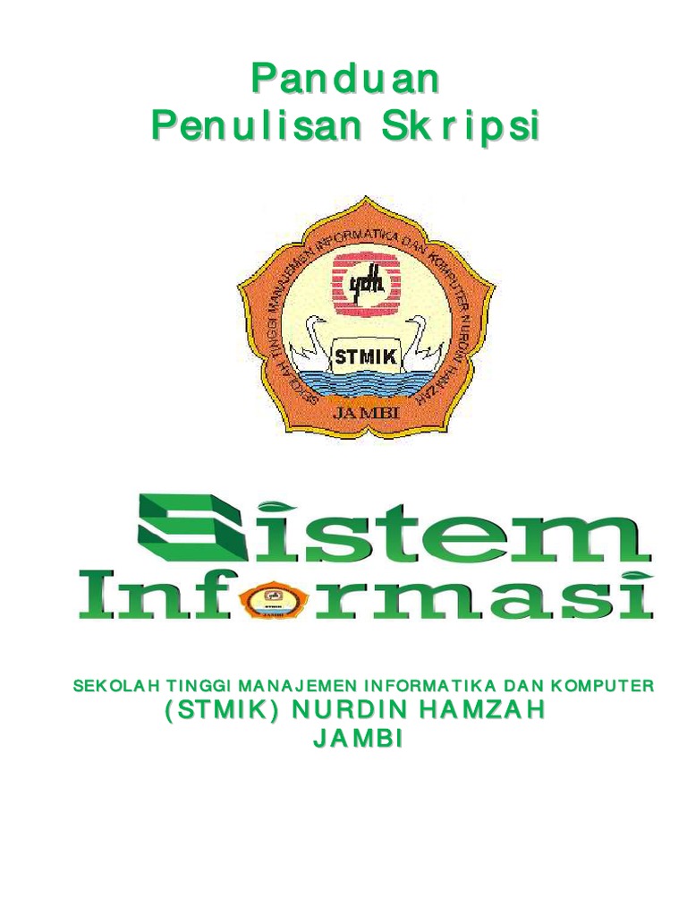 Panduan Skripsi STMIK Nurdin Hamzah | PDF | Komputer