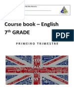 Apostila 7 Ano 1 Trimestre - Inglês