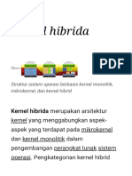 Kernel Hibrida - Wikipedia Bahasa Indonesia, Ensiklopedia Bebas