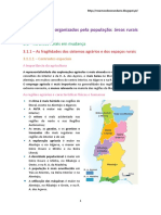 Áreas rurais em Portugal e suas características