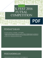 Fitk Fest 2016 Futsal Competition