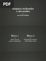 Slides - Suspiros Recheados Decorados