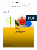 Penuntun Praktikum Kimia Farmasi Kualitatif 2019