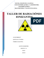 Taller Radiaciones Ionizantes