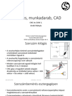 EA06 - Bemérés, Munkadarab, CAD