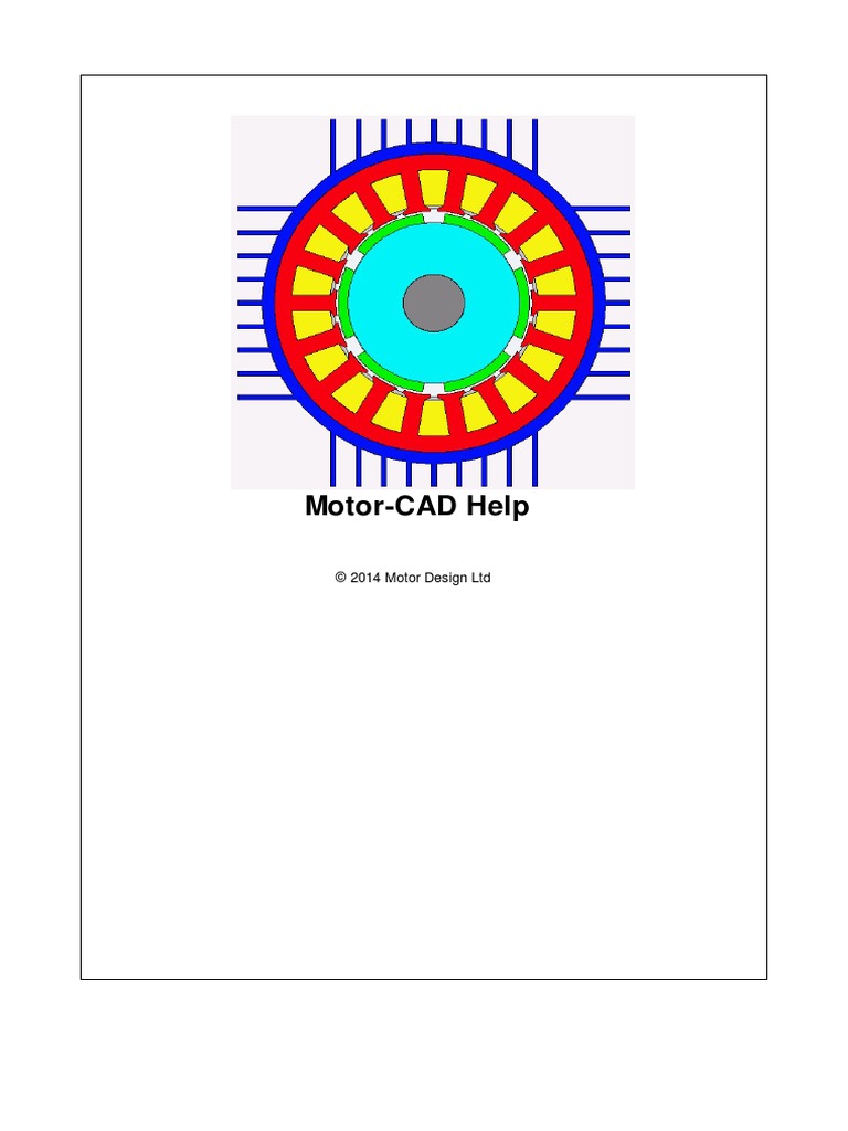 Manual Motorcad Magnetic Devices Magnetism