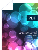 Antes de Darwin