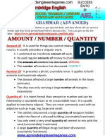 Amount, Number, Quantity PDF