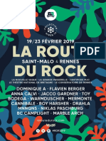 La Route du Rock - collection hiver 2019 - le programme