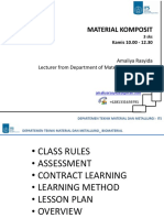 01 Kontrak, Rencana Pembelajaran Dan Overview Material Komposit