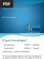 Aula 0 – Introdução a Robótica