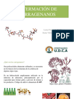 Determinación de Carragenina