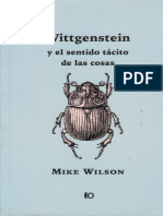 Wilson Mike Wittgenstein y El Sentido Tacito de Las Cosas PDF