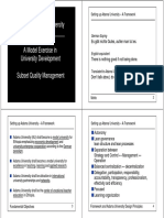 Setting up Adama University Framework