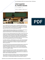 Trabalhador com nível superior ganha 140% a mais, mostra estudo