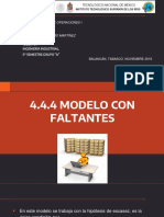 4.4.4 Modelo Con Faltante. Adm de Op.1