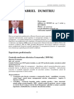 Adrian Gabriel Dumitriu CV Rom