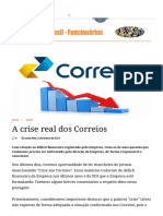 A Crise Real Dos Correios _ Correios Do Brasil - Funcionários