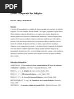 Comparando as Religiões