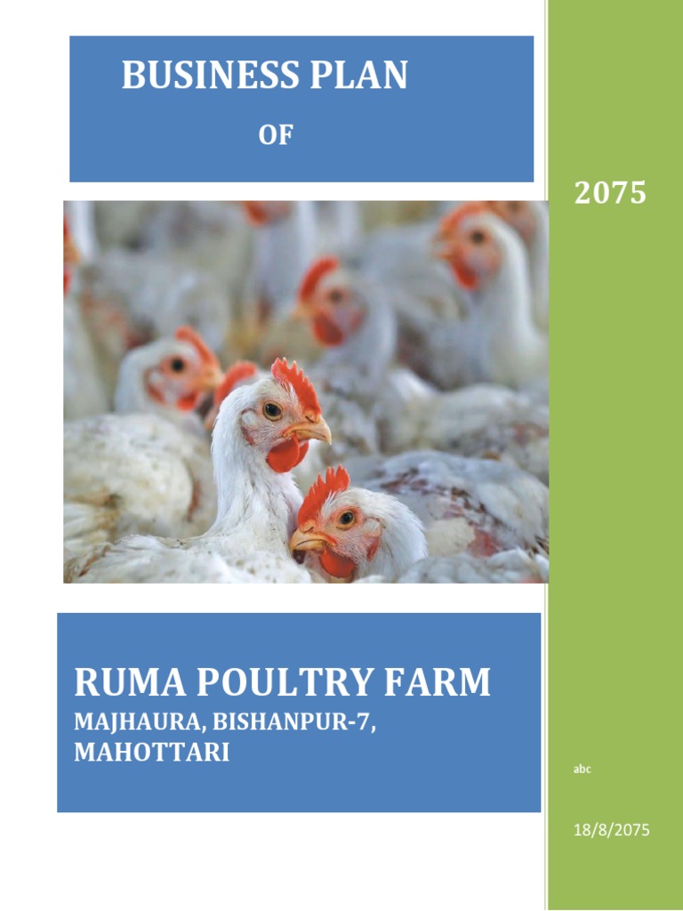 poultry farming business plan in nepal