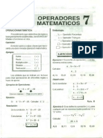 Operadores Matemáticos - COVEÑAS PDF