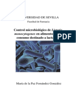 Control Microbiologico de Listeria FERNANDEZ GONZALEZ, M PAZ