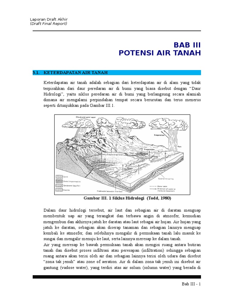 Air hujan yang tak dapat diserap oleh tanah tetapi diserap oleh permukaan tanah sehingga mengalir di