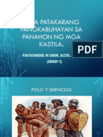 Sistemang Kalakalan Sa Panahon NG Espanya