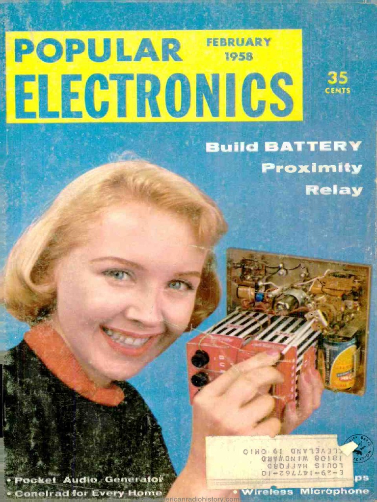 Pop 1958 02 PDF | PDF | Television | Electronics