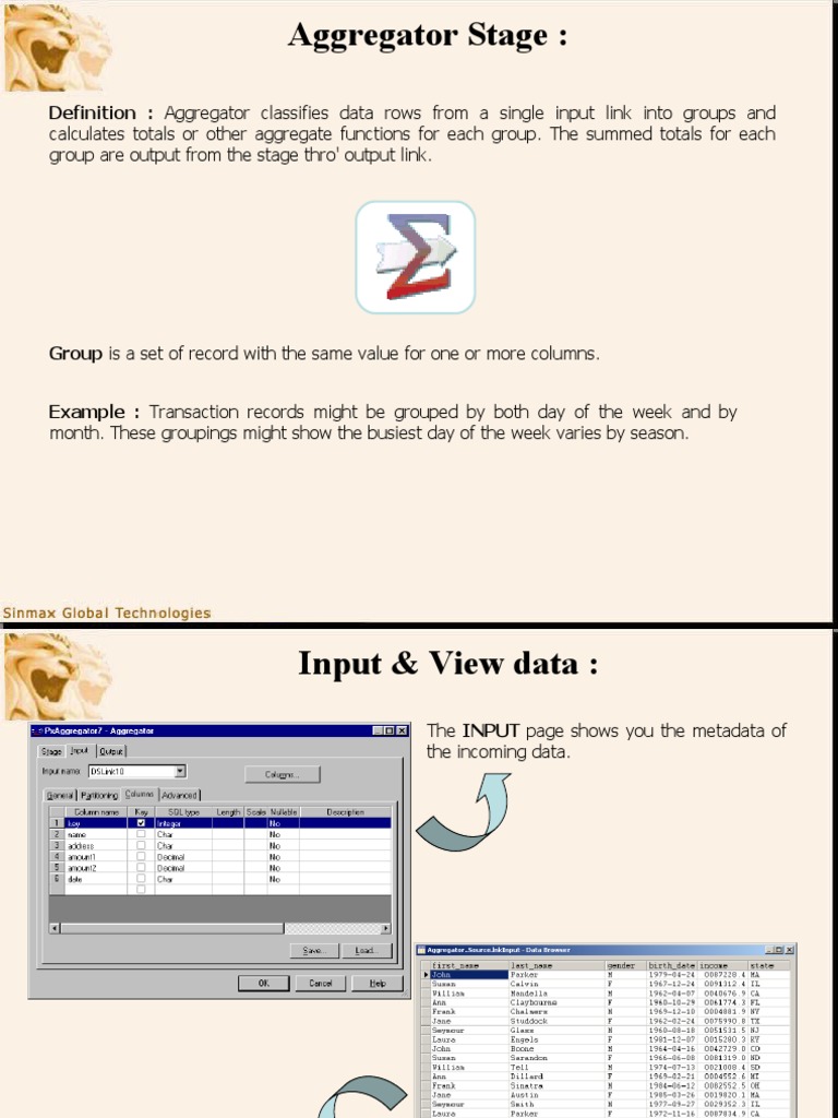 DataStage Stages | PDF | Input/Output | Data Compression