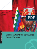 Encuesta Mundial de Valores en Bolivia 2017